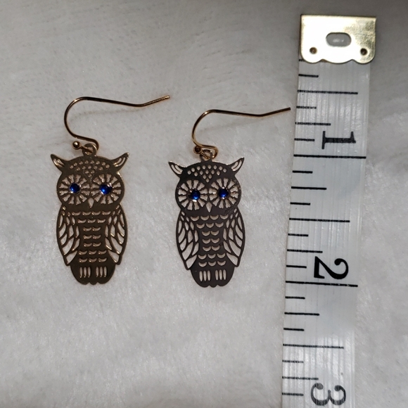 Owl Earrings - Picture 3 of 6